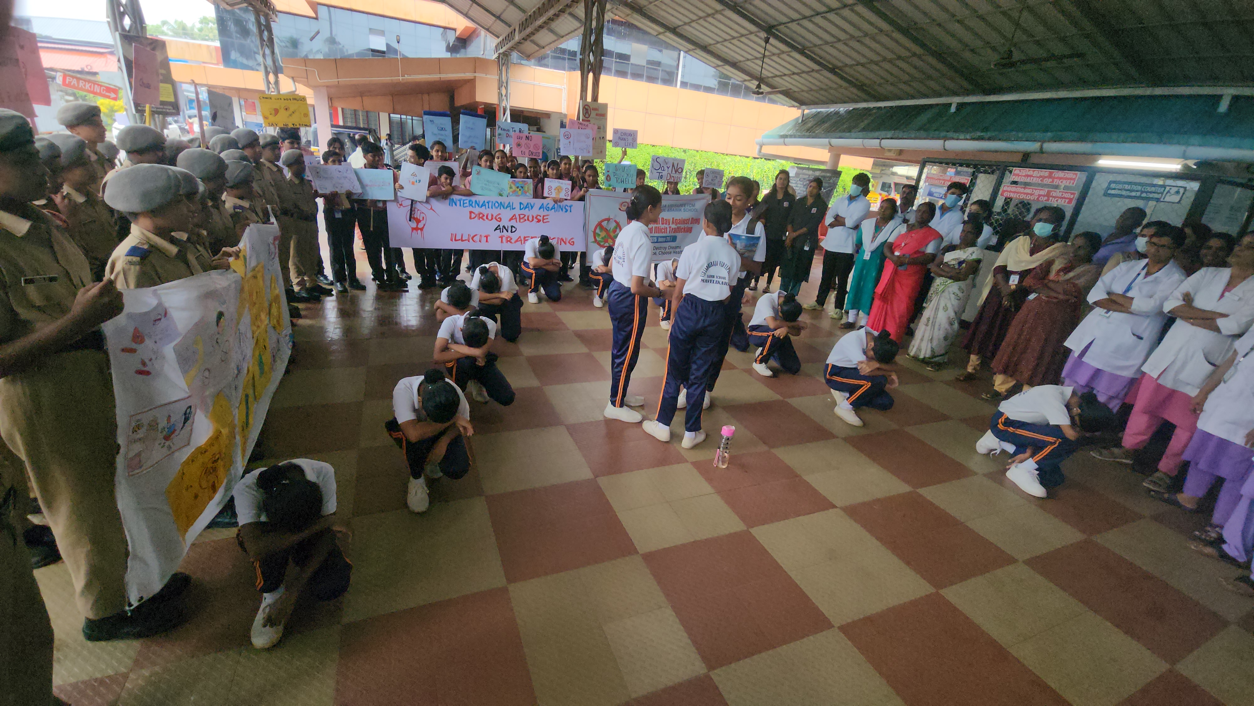 Anti Drugs Campaign — Vidyadhiraja Vidyapeetom Sainik School